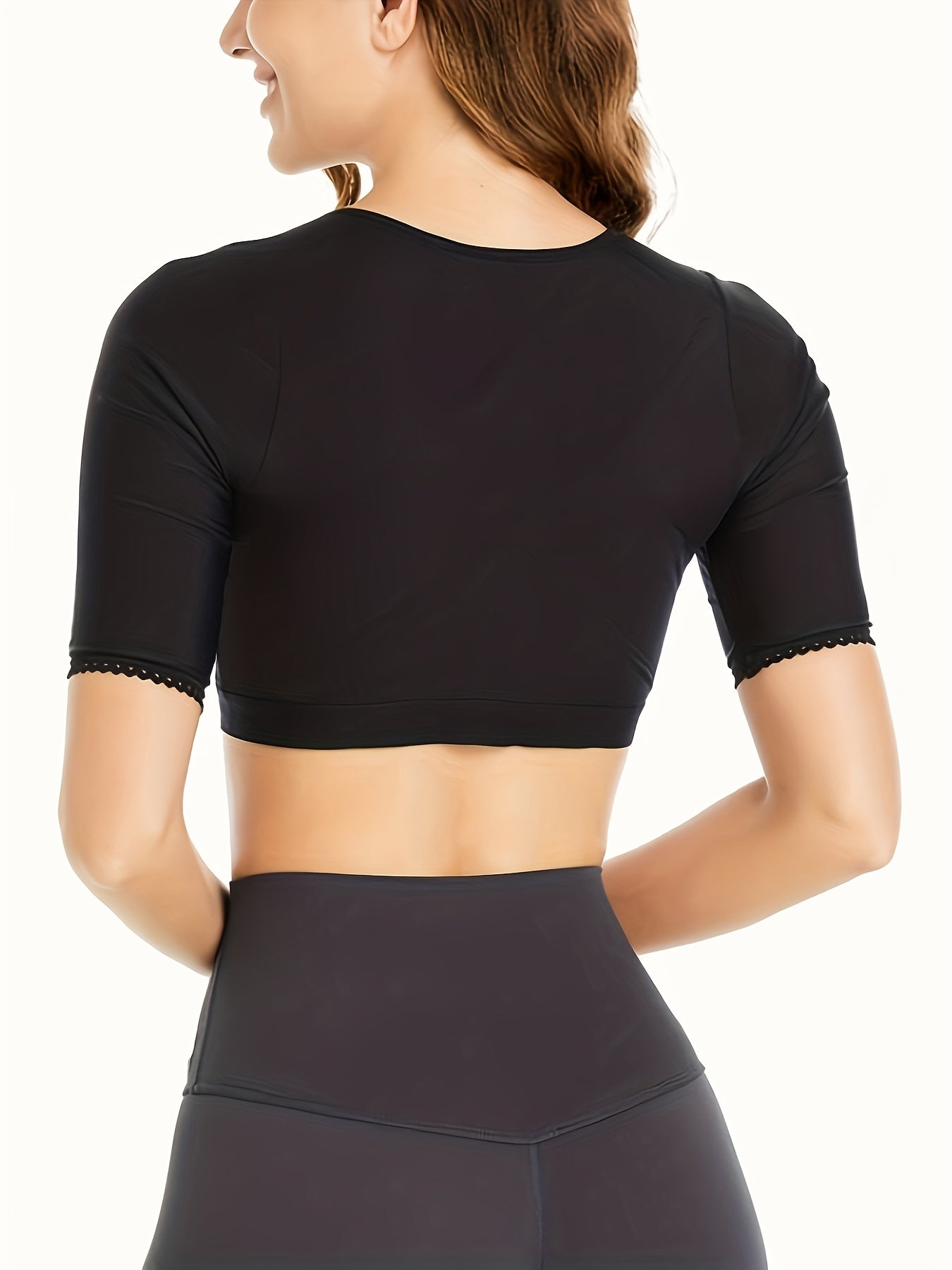 Plus Size Women's Wireless Shockproof Yoga Running Sports Bra