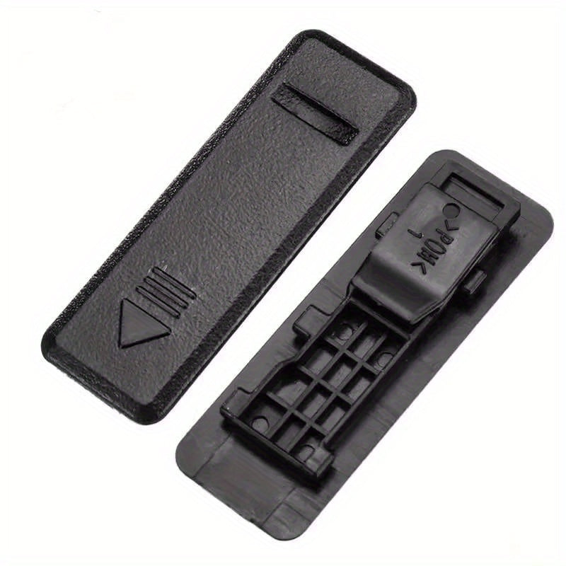 4Piezas Cubiertas de Baca de Techo de Plástico Negro Montaje Frontal para Coches