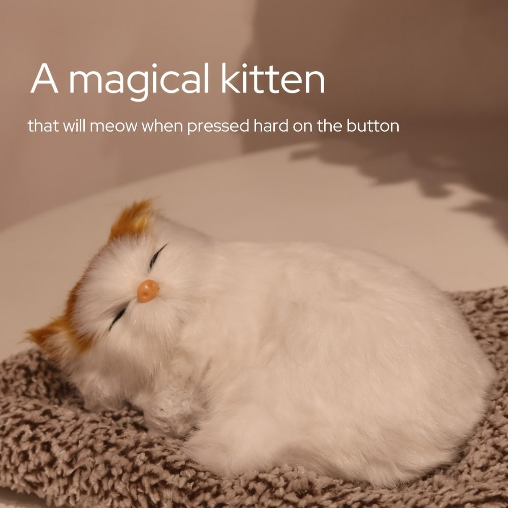 Tegishli sezgir mushuk o'yinchoq - yoshlar uchun mukammal va qiz do'stlariga sovg'a sifatida, uy bezaklari yoki avtomobil ornamentlari sifatida ishlatilishi mumkin. Issiq va yoqimli simulyatsiya uy hayvoni. Bayramlar uchun ideal va