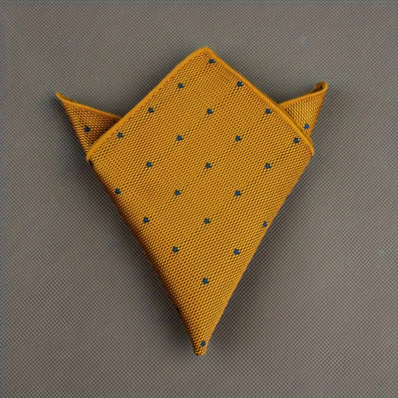 Set of 11 Men's Polyester Pocket Squares for Suit Accessories