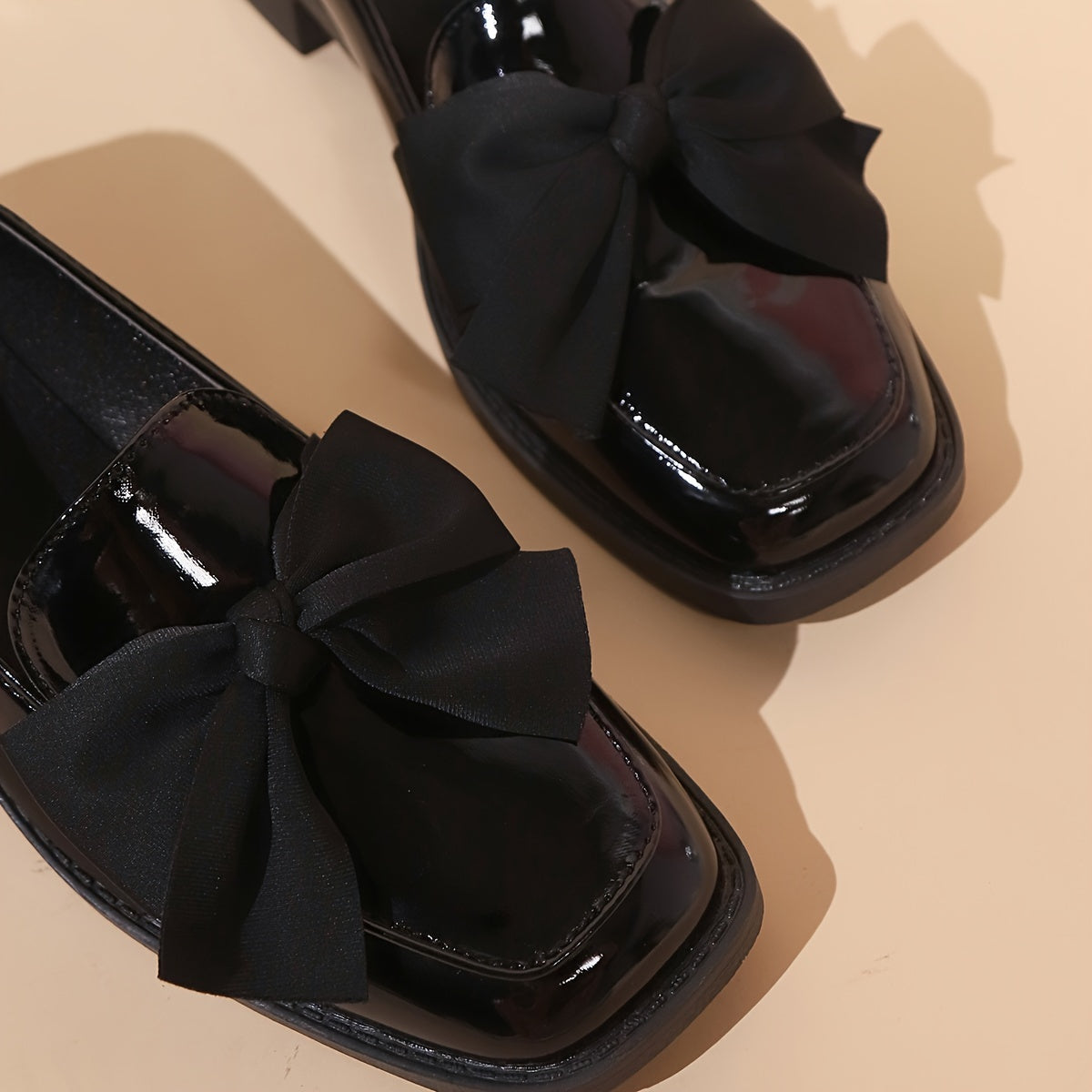 Women's Leather Loafers Breathable Slip-On Dress Shoes All-Season Office