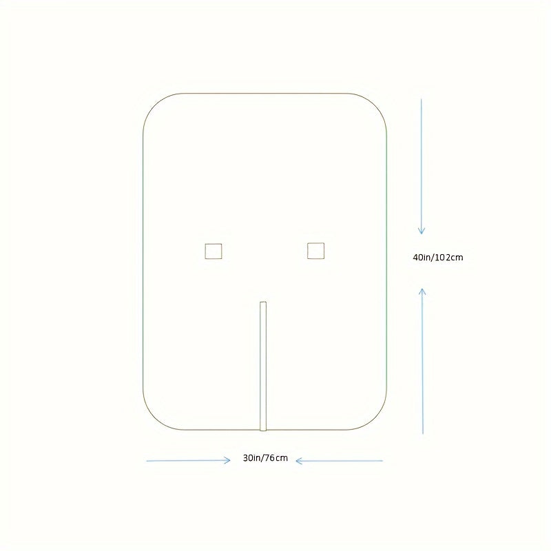 Baby Car Seat Cover for Infants and Toddlers Breathable Canopy with Blue Arrow Pattern