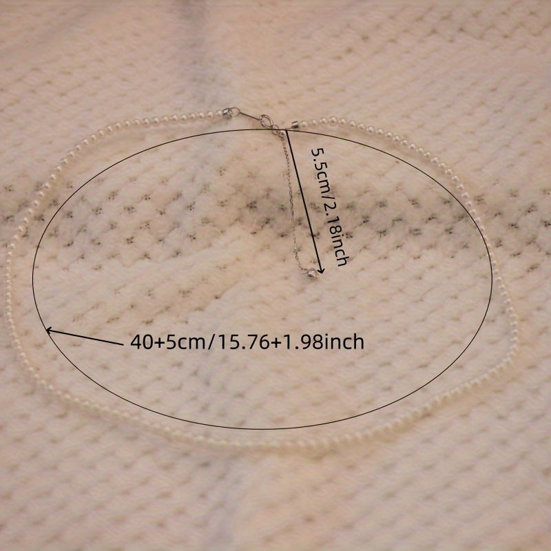 Freshwater Pearl Necklace with S925 Silver Clasp for Women