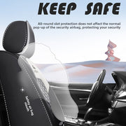 Five-Seat Car Seat Covers Breathable Lightweight Easy Install Multi-Color