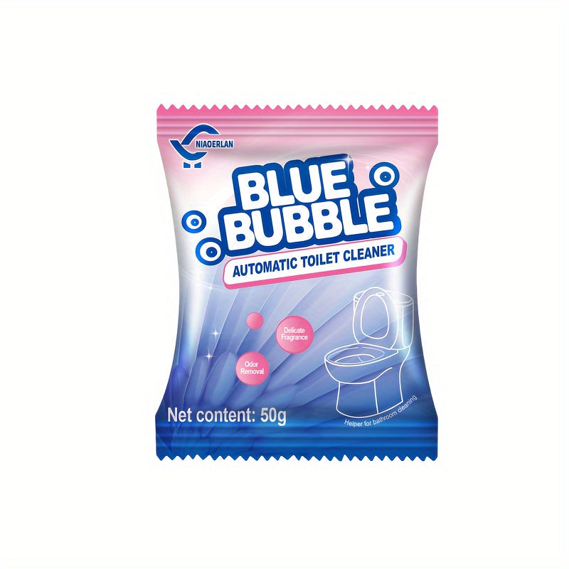 Blue Bubble Toilet Cleaner for Powerful Cleaning and Odor Control