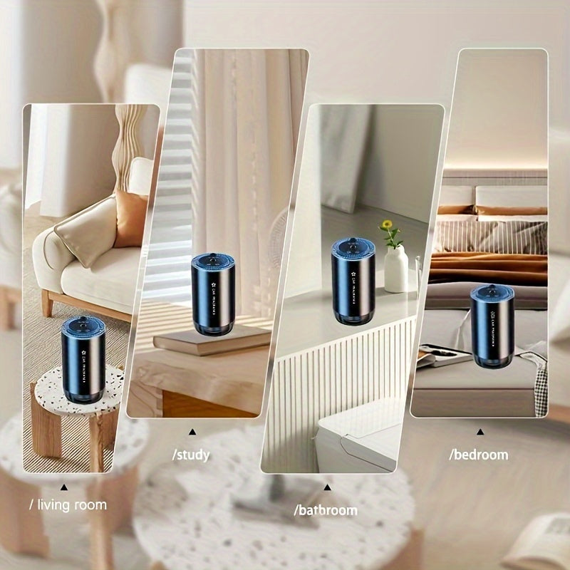 Освежитель воздуха для автомобиля с звездным освещением, сенсорным управлением, USB-зарядкой, диффузором эфирных масел для интерьера автомобиля