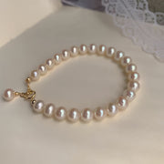 Women’s Freshwater Pearl Bracelet Set Elegant Jewelry for Everyday or Special Occasions