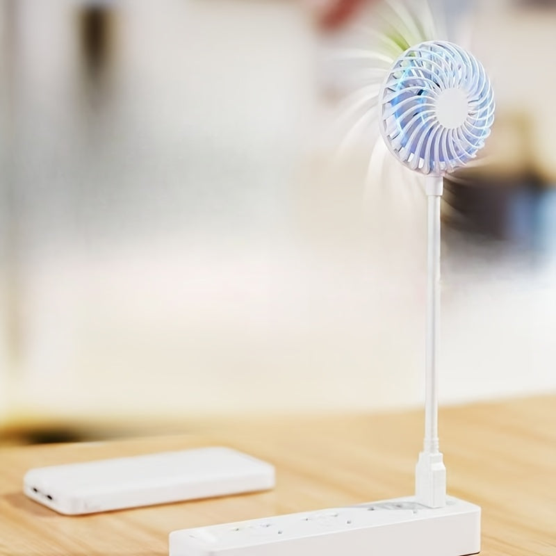 USB Small Fan Bendable Portable Cooling Fan for Computer or Power Bank