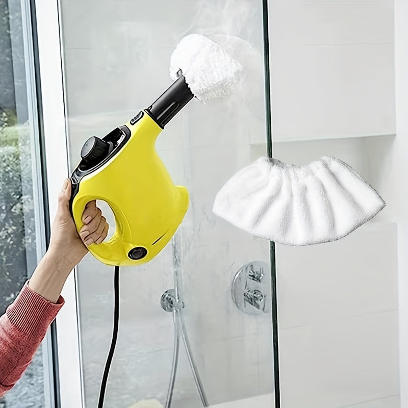 Karcher EasyFix bug'lanish tozalagichlari uchun mo'ljallangan 8 ta mikro tolali mopa padlar to'plami - SC2, SC3, SC4, SC5 modellari uchun mos keladi - Chang to'plashi va pol parvarishi uchun aksessuarlar