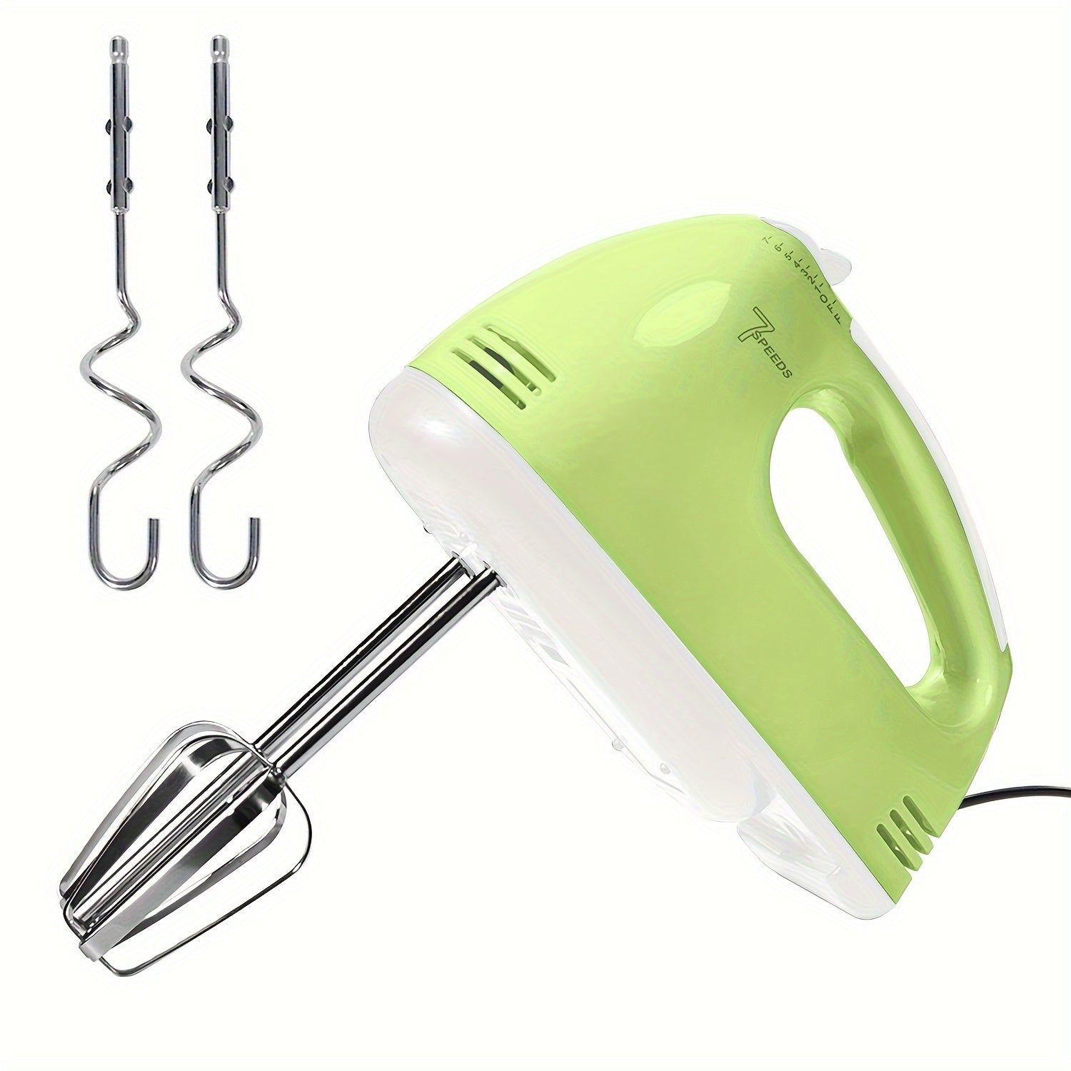 Handheld Electric Mixer with 7 Speeds for Eggs and Batter