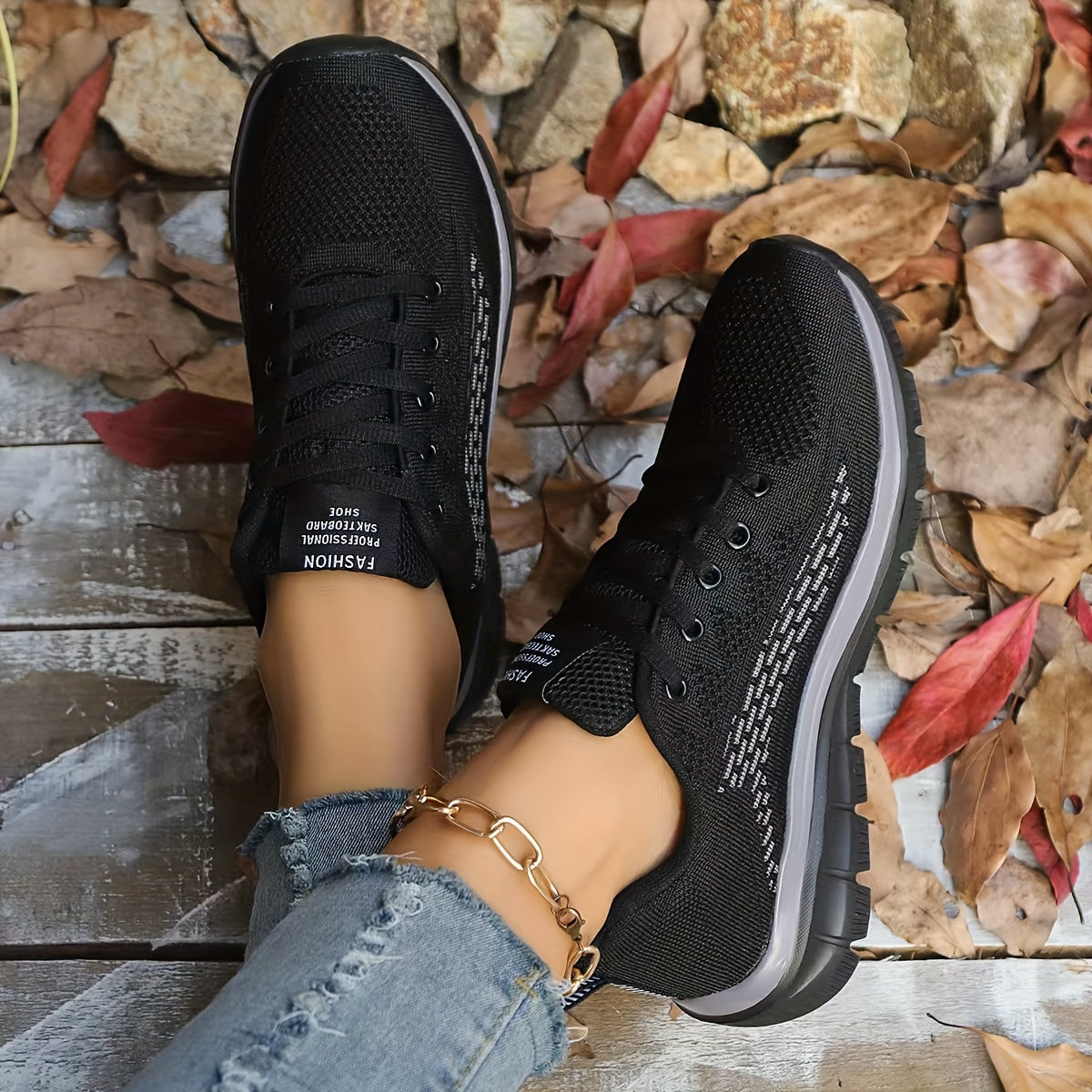 Unisex Breathable Soft Sole Non-Slip Casual Sneakers