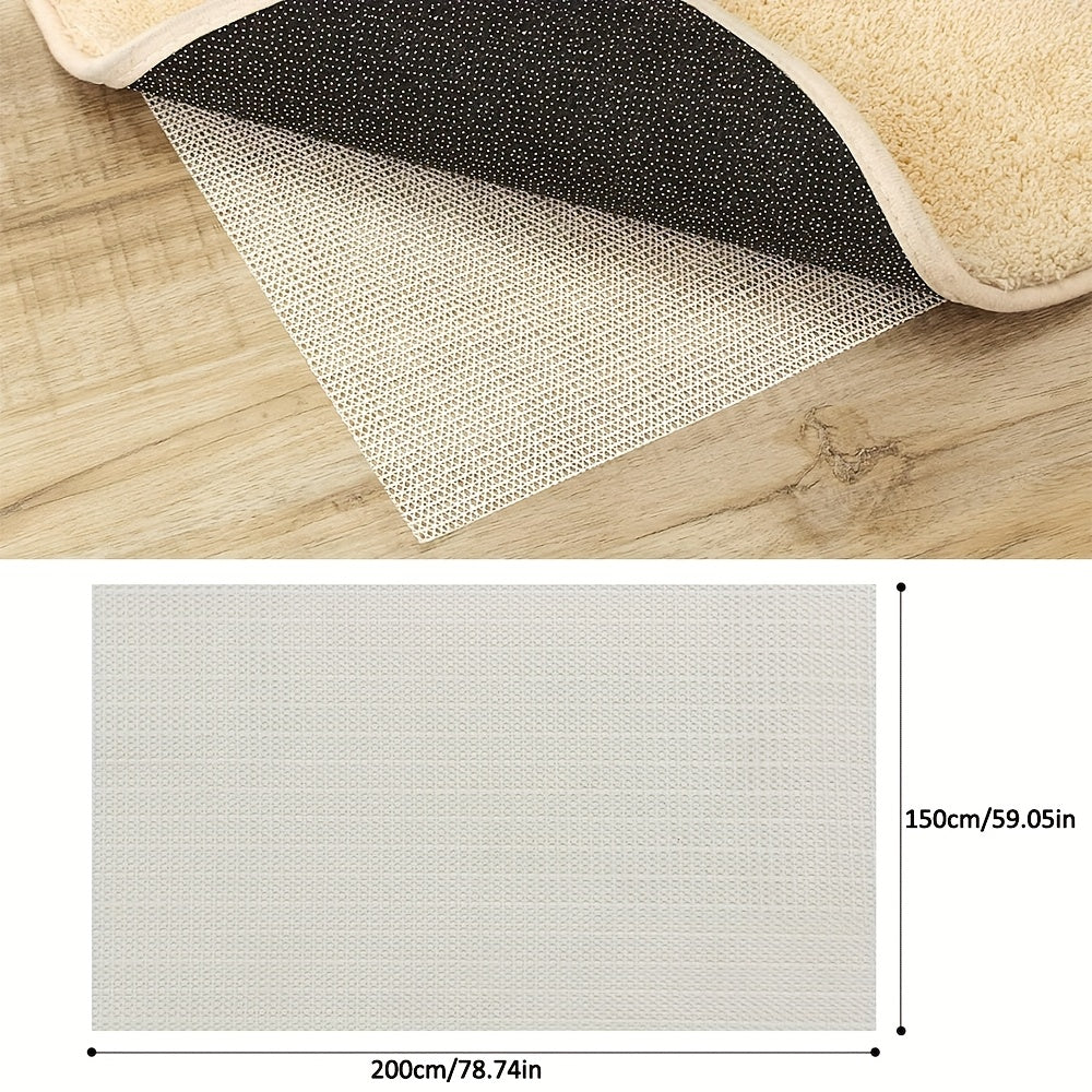 Non-Slip PVC Rug Gripper Pads for Hardwood Floors and Area Rugs