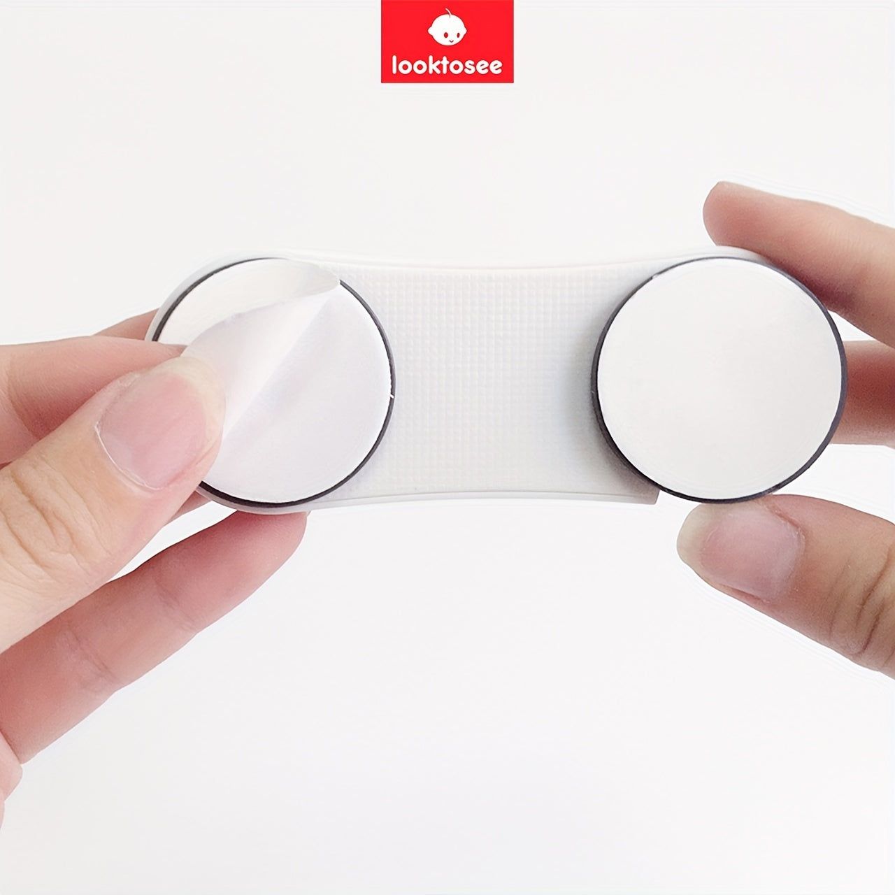 Child Safety Locks 5-Pack for Cabinets Drawers Refrigerator Oven BPA-Free Gray Plastic