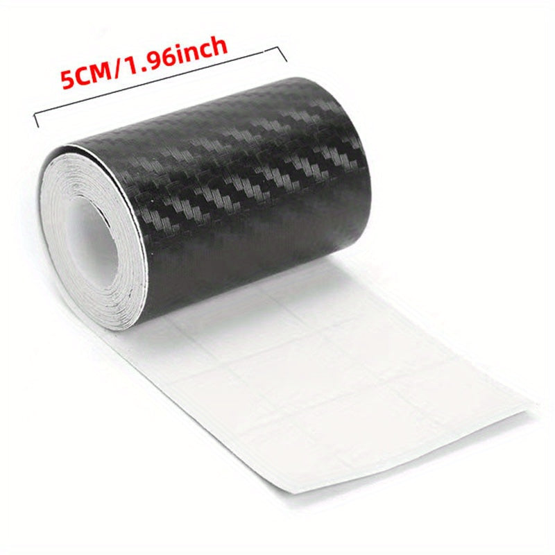 Car Door and Bumper Protection Film Carbon Fiber Anti-Collision Clear