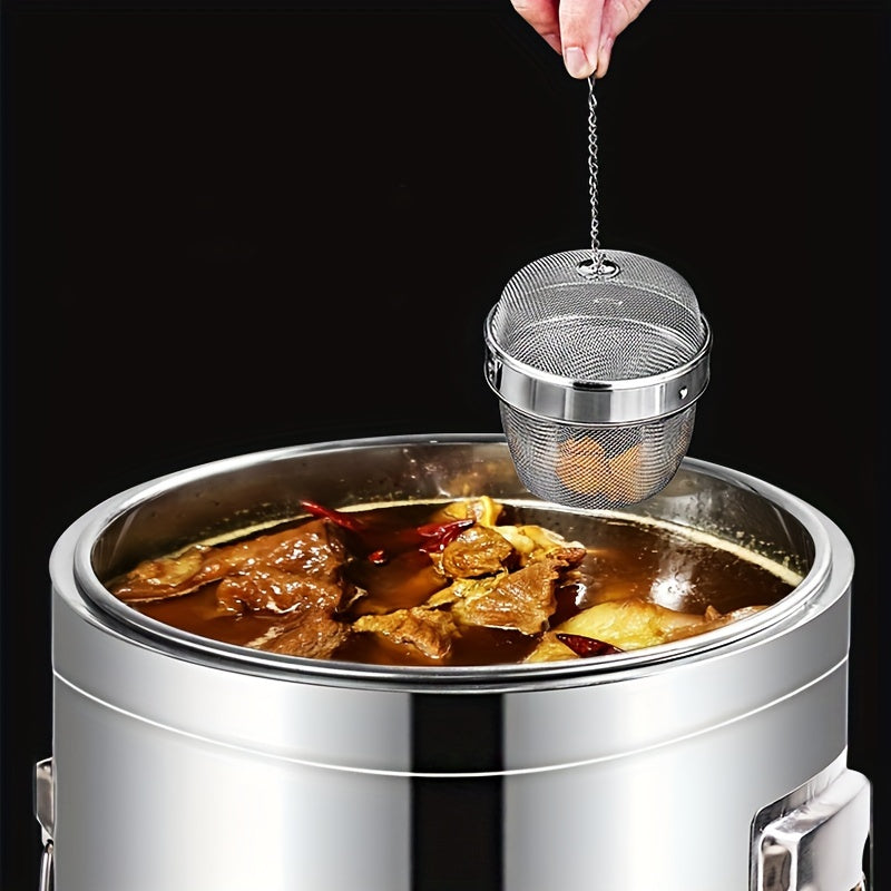 Naychali po'latdan yasalgan choy infuzorlari - 304 to'plami, ko'p funksiyali to'rli o'tlar to'plari, qulflanadigan choy infuzori ziravor filtrlari bo'sh bargli choy va ziravorlar uchun - zarur oshxona aksessuarlari