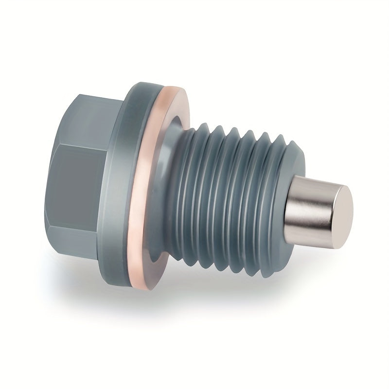 Tapón de drenaje magnético de aluminio M14x1.5 con junta de aplastamiento para vehículos