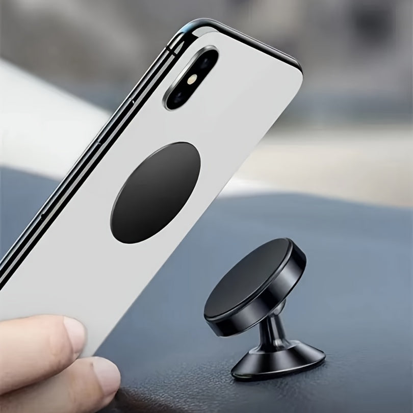 Universal Magnetic Car Phone Holder Metal Air Vent Mount 360 Degree Rotation