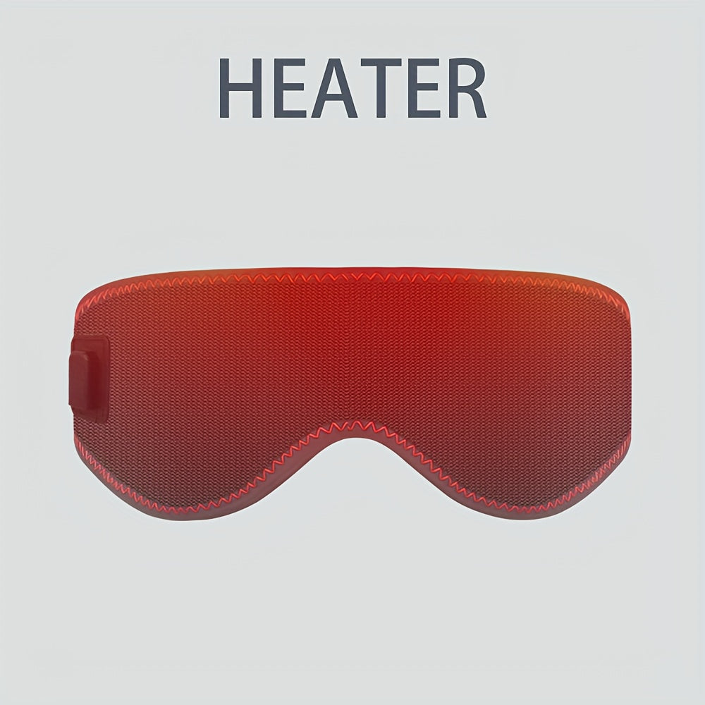 Heated Eye Mask USB Washable for Hot Compress Relaxing Eyes Sleep Aid