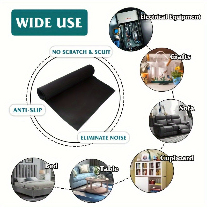 High-Density Flame Retardant Felt Carpet Liner for Cars and RVs 1x2m