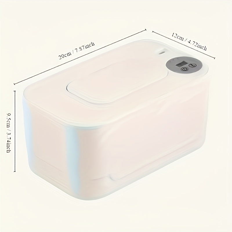 USB Wet Wipe Warmer for Travel Minimalist Design Portable Car Wipe Warmer