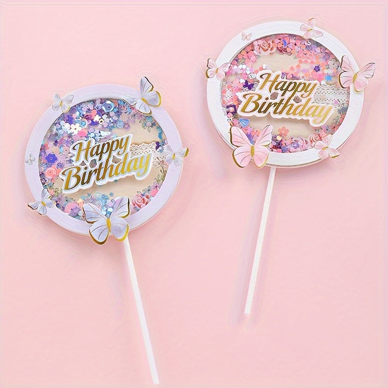 Tırtıllı tort uchun turli xil tort bezaklari, tug'ilgan kun bayrami uchun