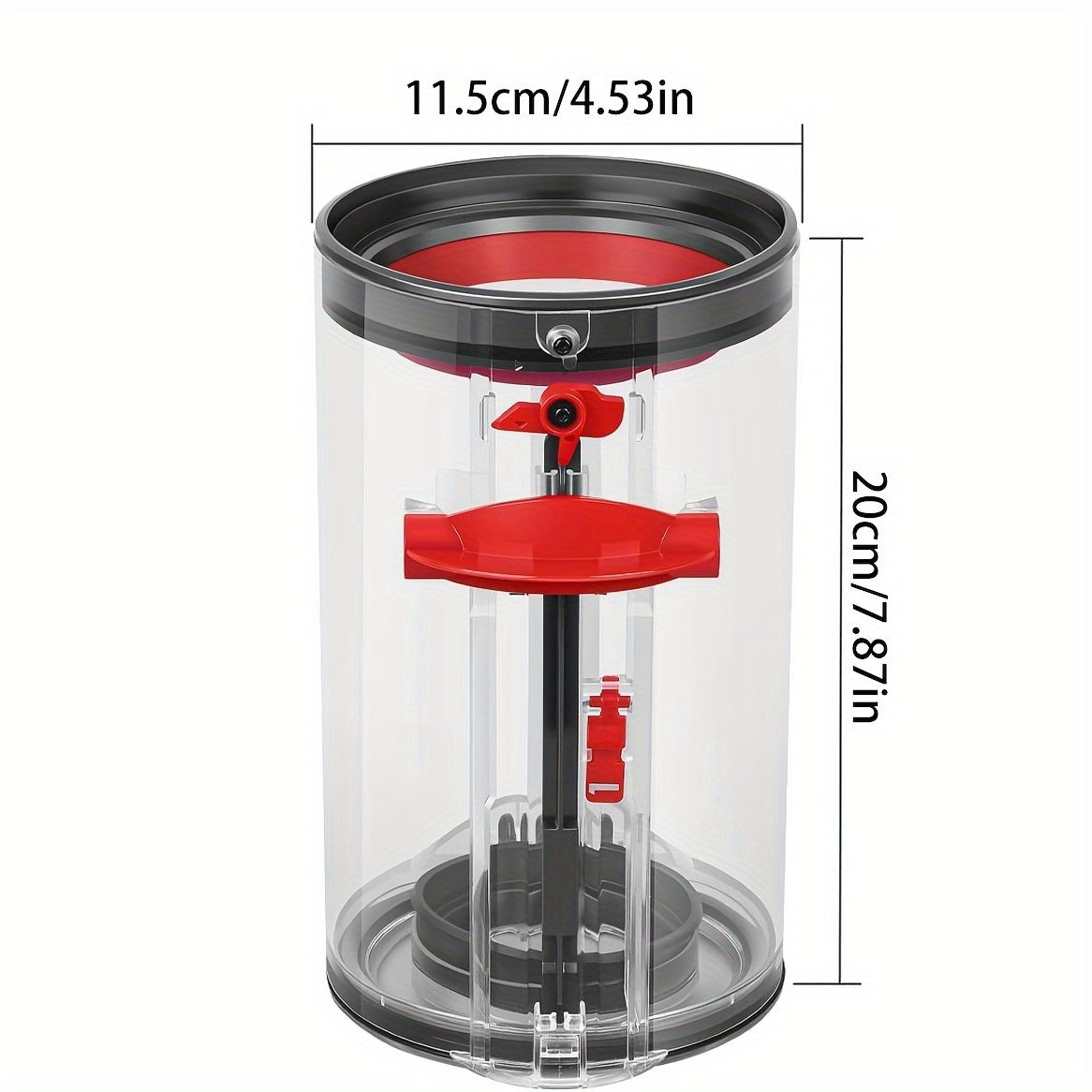 1 dona yangilangan vakuum tozalagich chang yig'ish tanki V11, V15, Sv14, SV15 va Sv22 modellari uchun. Plastikdan tayyorlangan, suv tanki yo'q. Batareya kirmaydi, zaryadsiz. Qism uchun almashtirish