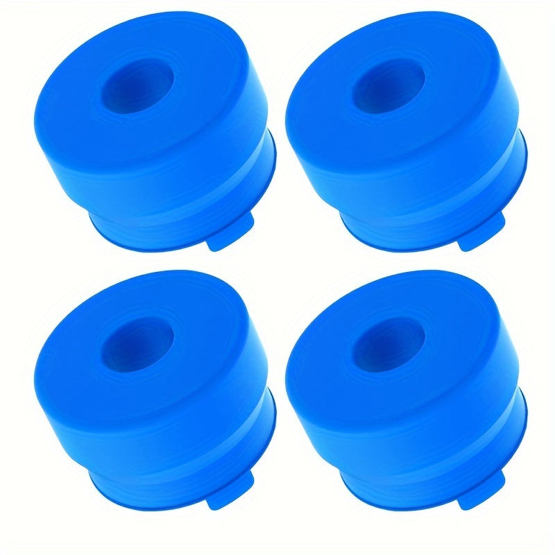 Silicone Water Jug Caps for Wide Mouth Water Bottles Thick Plugs Anti-Slip Slots
