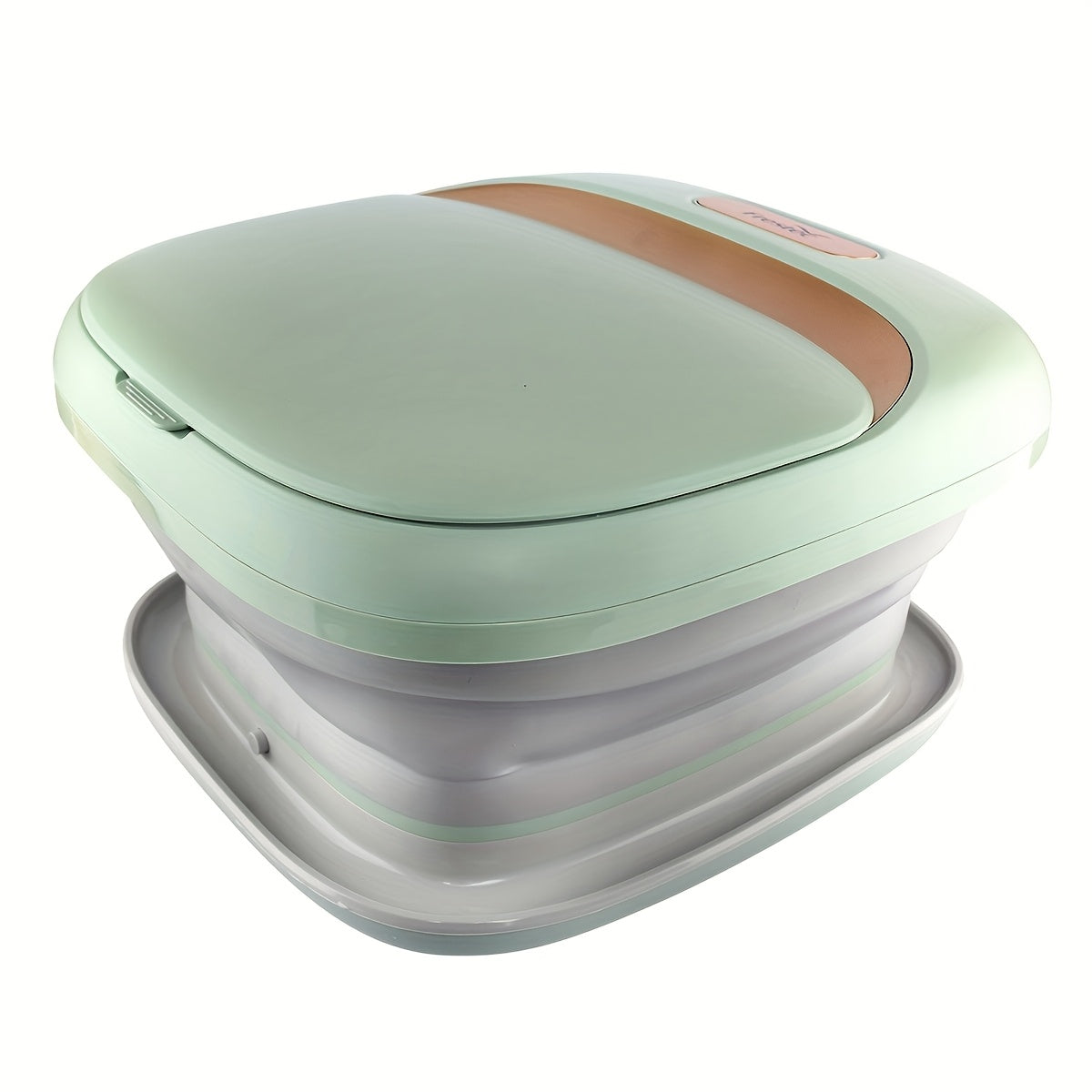 Portable Electric Foot Spa Bath with Heat Light Blue White Interior 220-240V