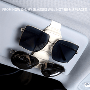 Avtomobil shovog'iga magnitli ko'zoynak tutgichi, ikki tomonlama klipli tashkilotchi, chiptalar uchun bo'shliq bilan