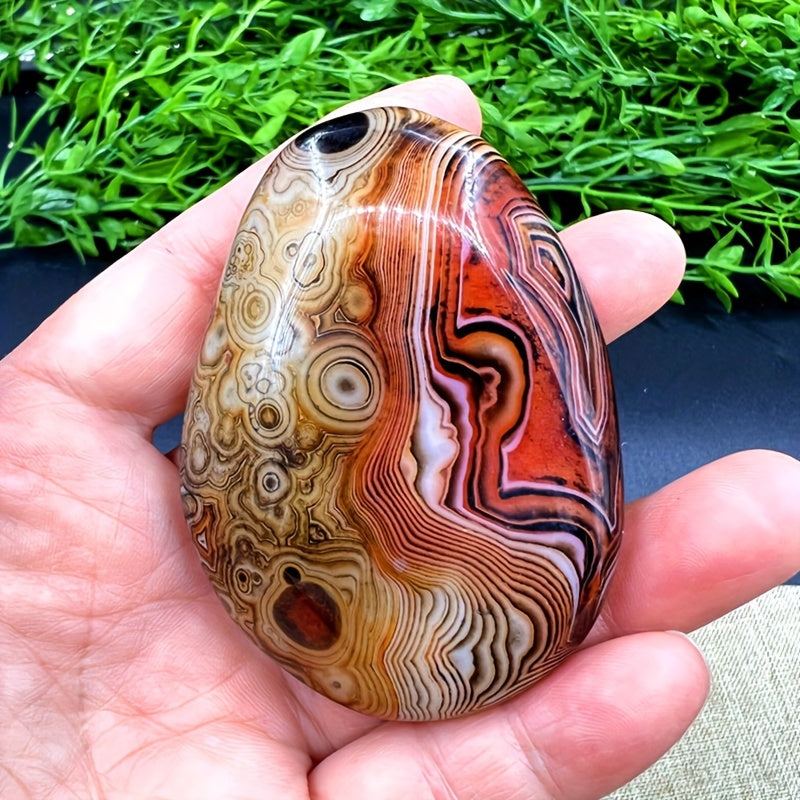 Uy dekoratsiyasi va sovg‘a uchun tabiiy agat toshidan bezak