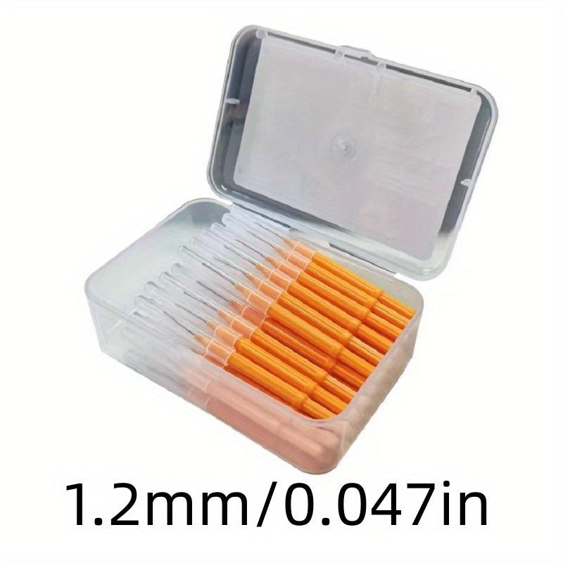 60 dona tish bo'shlig'ini tozalash cho'tkalari kattalar uchun plastik og'iz parvarishi