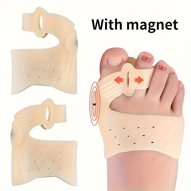 Thumb Bunion Corrector for Large Foot Bones Pull-On Split Toe Spreader