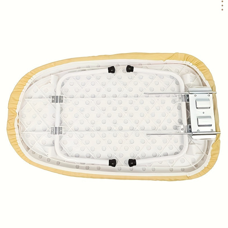 Tabla de planchar plegable para cuellos, puños y prendas de acero inoxidable, plástico