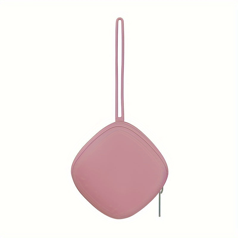 Silikon Emzik Ushlagich Qutisi, BPA-Siz. Emziklar uchun Quvvatli Saqlash Qutisi. Sumka yoki Aravachaga Oson Olib Yuriladigan Qop. Sayohat va Tashqi Faoliyatlar Uchun Ideal. Oson Tozalash uchun Emzik Aksessuar.