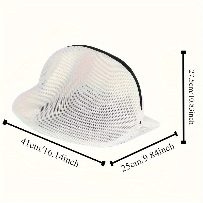 Shoe Wash Bag Polyester Zippered Laundry Organizer for Shoes