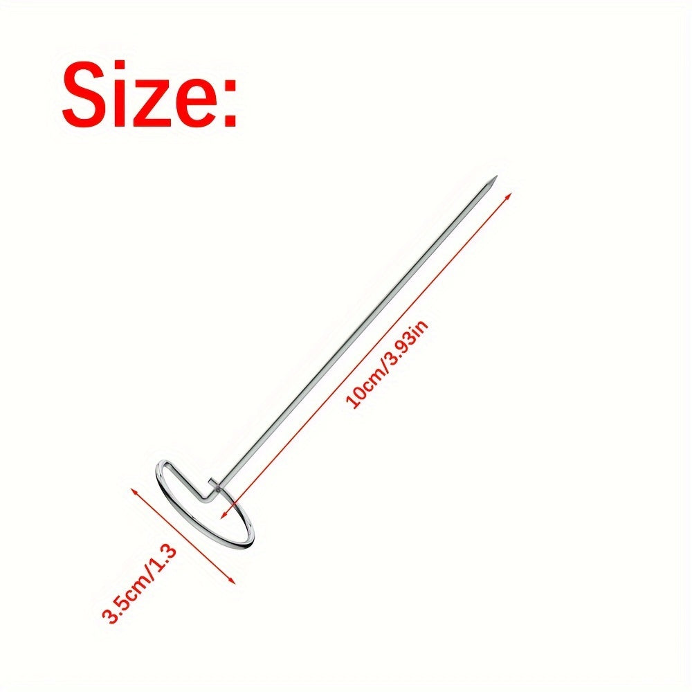 10/20/30 шт. аксессуаров для аэрогриля для выпекания, духовки, барбекю, из нержавеющей стали