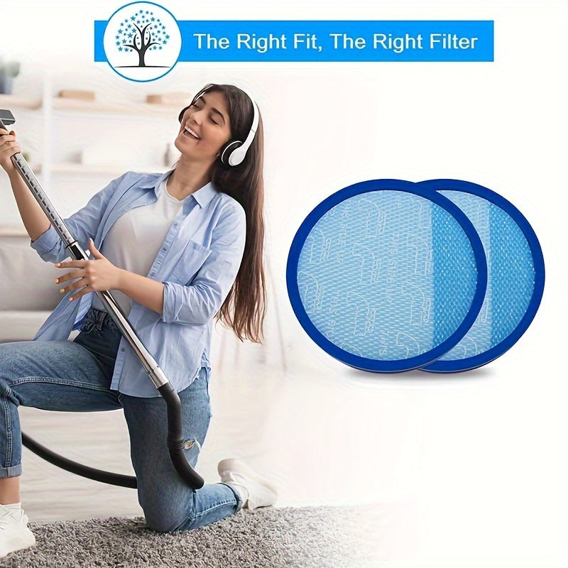 2 Pack Reusable HEPA Vacuum Filters for Windtunnel Series Compatible with UH71250 UH71255 UH72600