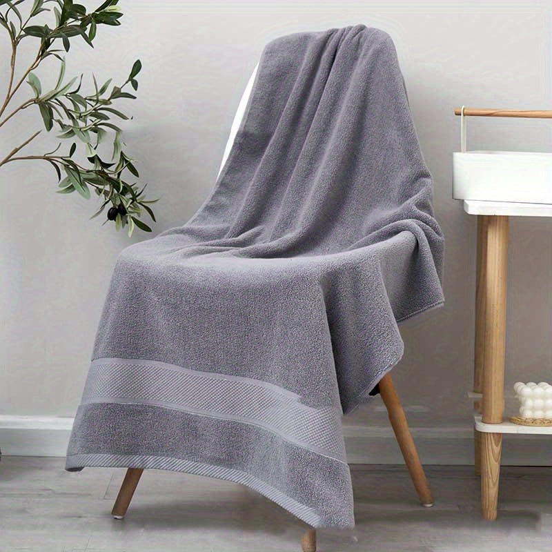 Cotton Bath Towel Large Quick Dry Absorbent Hotel-Grade Durable