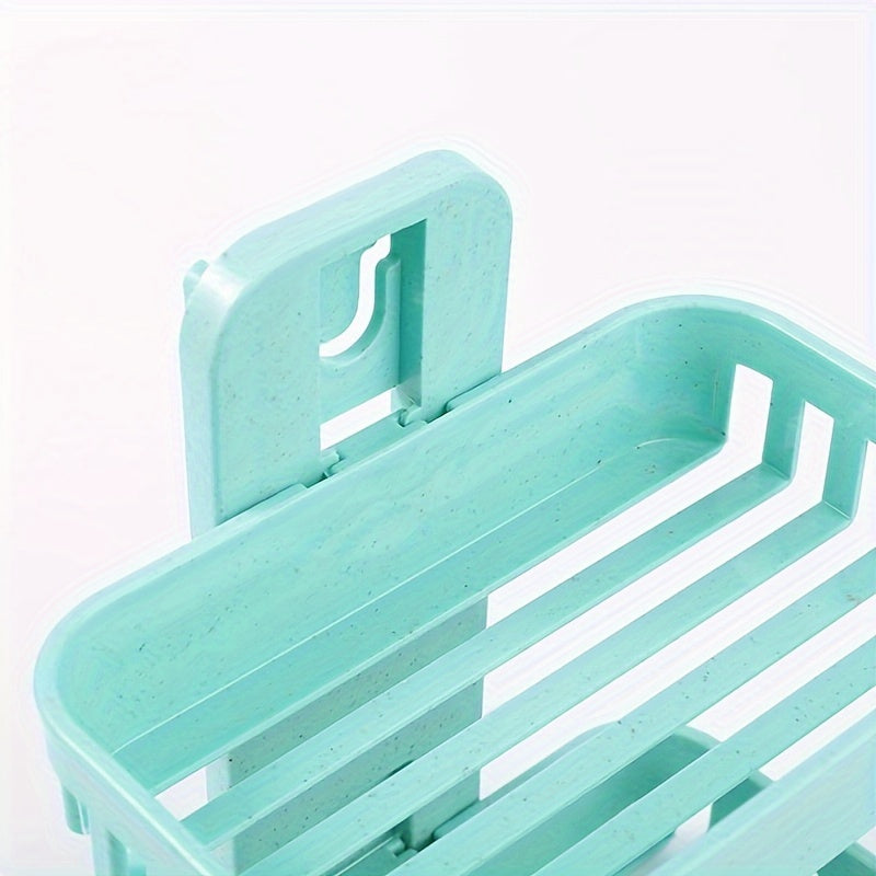 Dispensador de jabón de doble capa para pared con bandeja de drenaje para baño