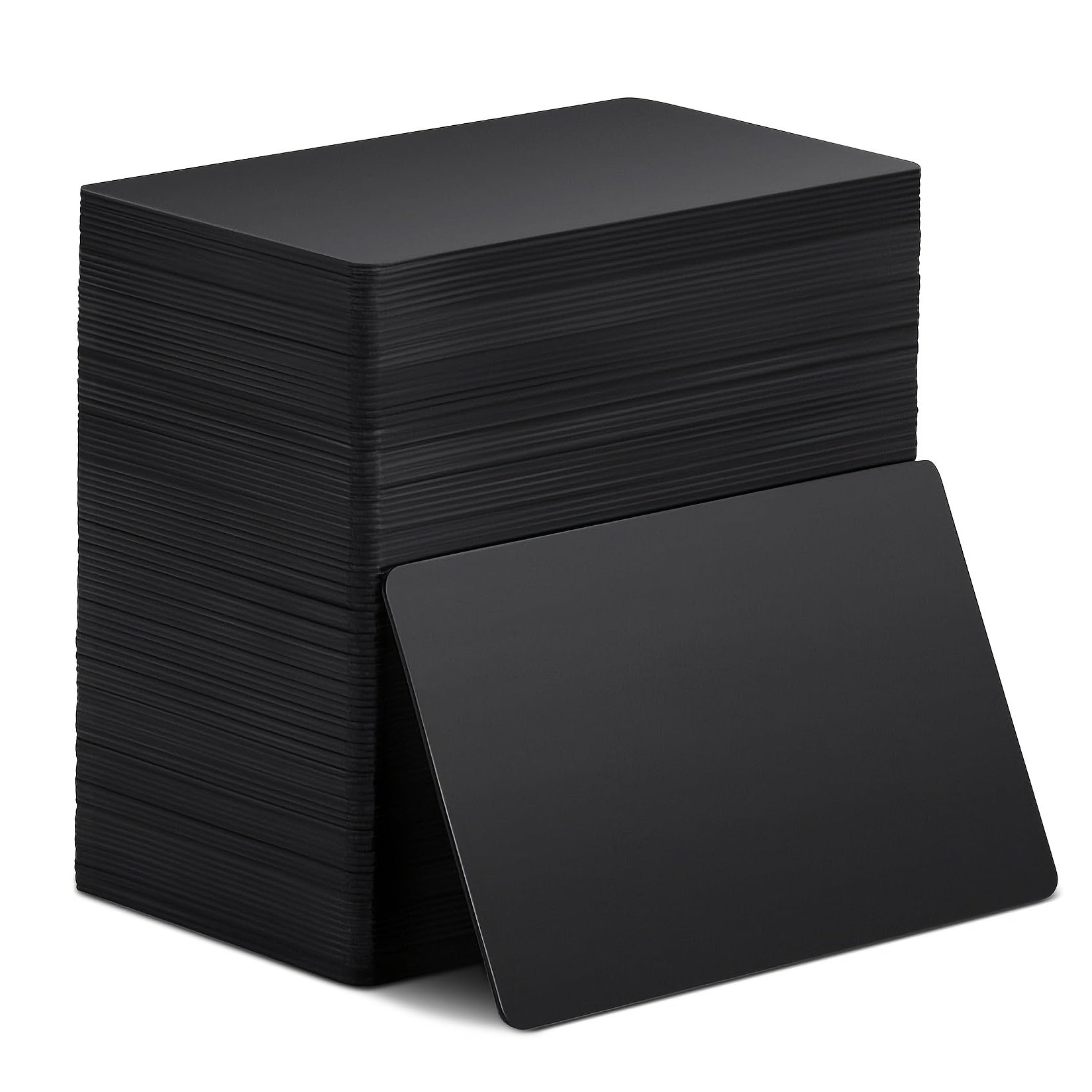 Черные PVC NFC-карты с чипом NTAG215 объемом 504 байта, программируемые для смартфонов