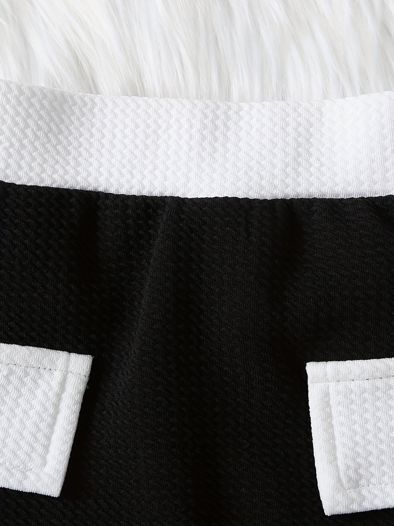 Girls' 2-Piece Striped Outfit with Crew Neck Cardigan and Skirt for Casual and Party Wear