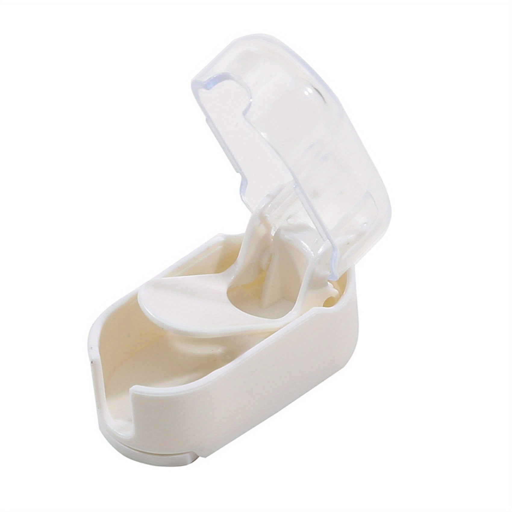 Wall-Mounted Toothbrush Holder with Dustproof Case Bathroom Accessory