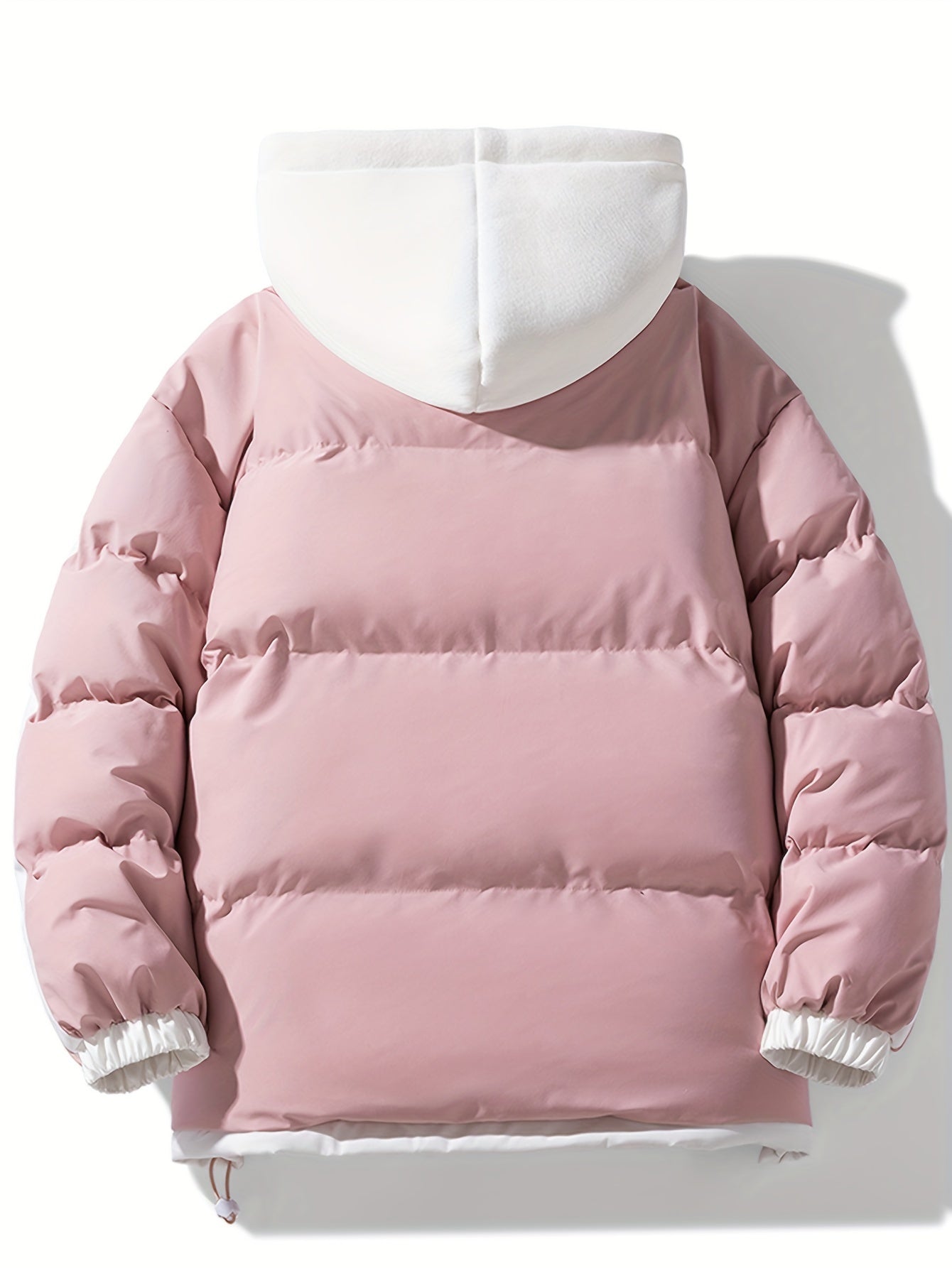 Women's Plus Size Ski Coat Windproof Warm Hooded Puffer Jacket for Autumn Winter