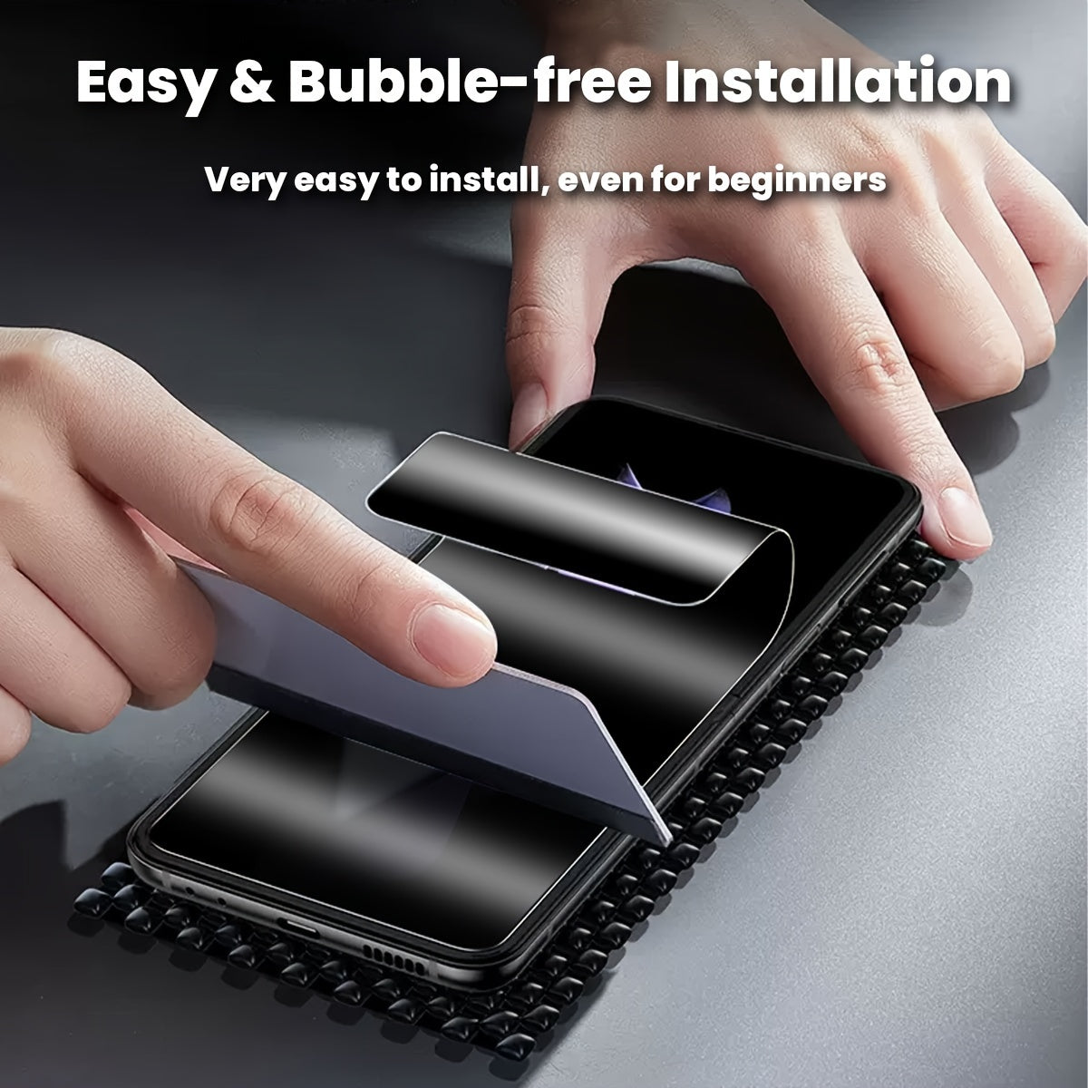 Full Coverage Privacy Screen Protector for Samsung Galaxy Phones Anti-Peeping Bubble-Free