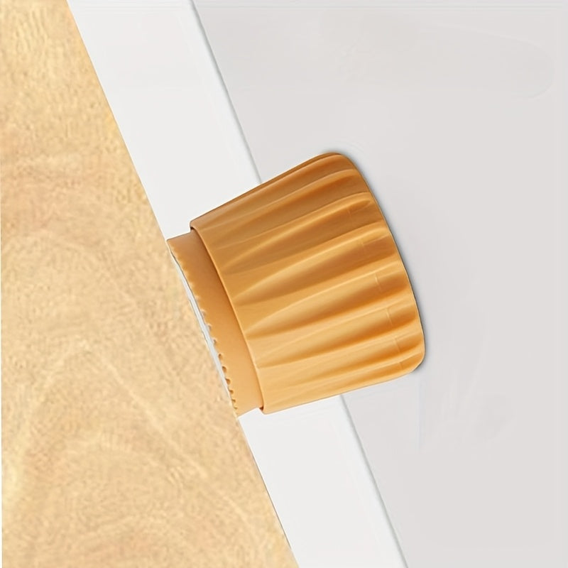 4 ta Glam uslubidagi plastik boshqaruvchilar to'plami - Elektr energiyasiz yotoq, shkaf va divan shovqinini tinchlantirish uchun moslashuvchan yechim