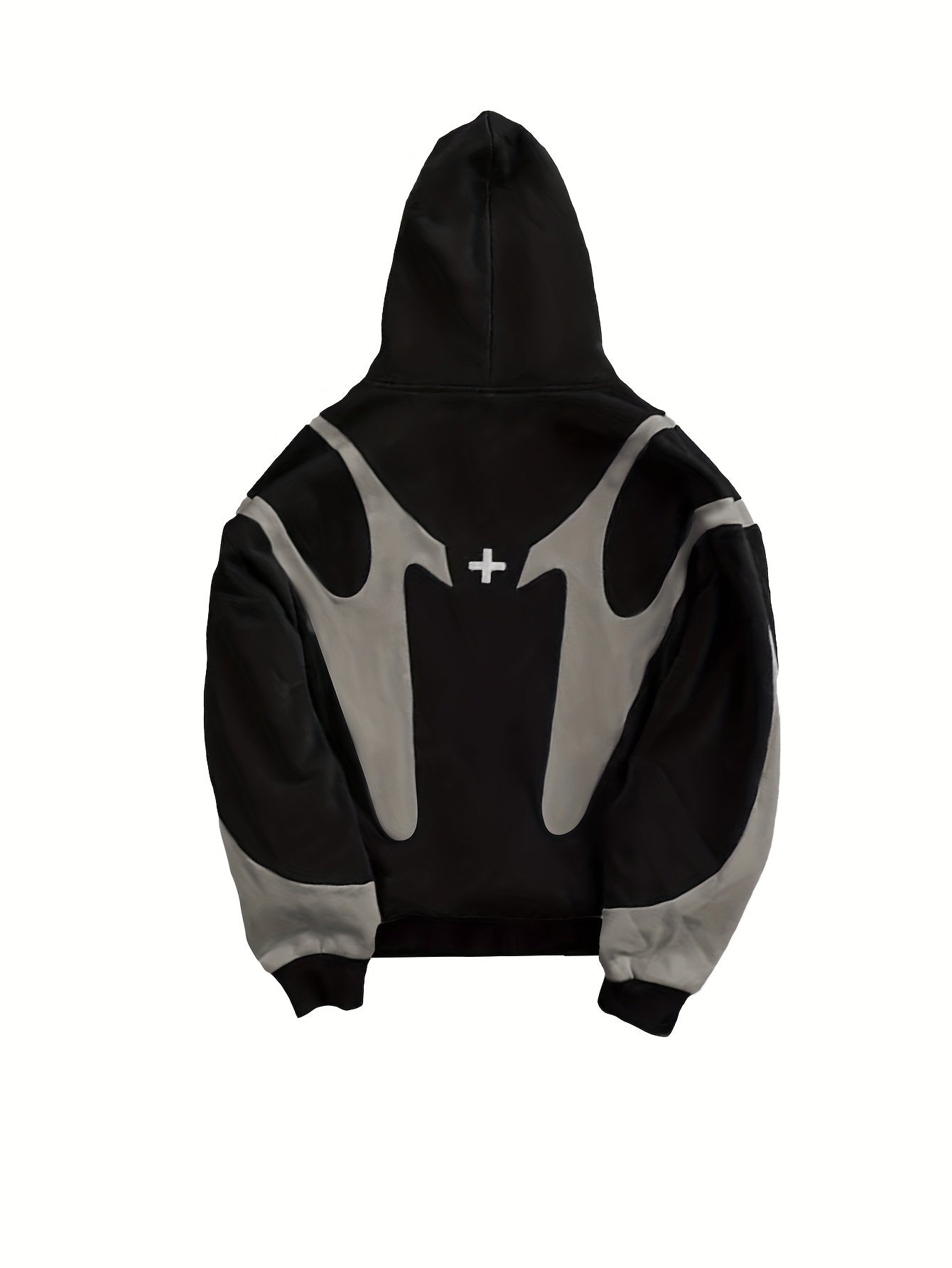 Women's Y2K Embroidered Hoodie with Velvet Lining for Fall Winter