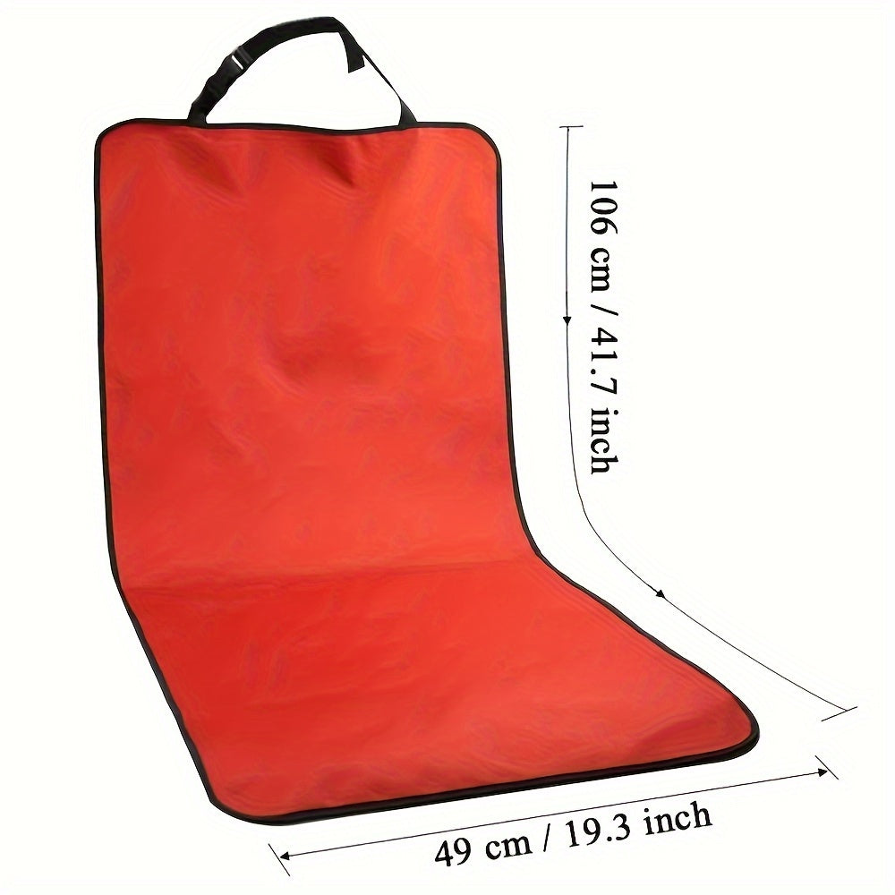 Dog Waterproof Car Seat Cover Oxford Fabric Pet Protector