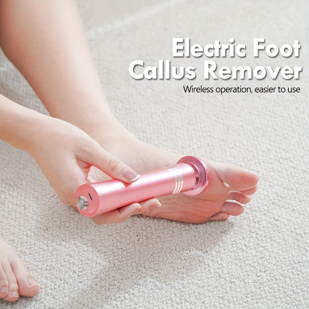 Rechargeable Electric Foot File with USB Charging and Replaceable Sanding Disc