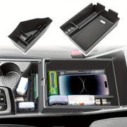 Car Interior Center Console Organizer Storage Tray for Hybrid Models