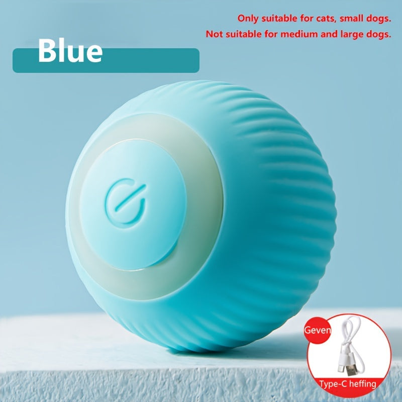 Electric Smart Cat Toy Ball USB Rechargeable Automatic Moving Small Cats and Dogs
